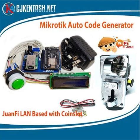 JuanFi Mikrotik Based Piso Wifi LAN Kit with E.